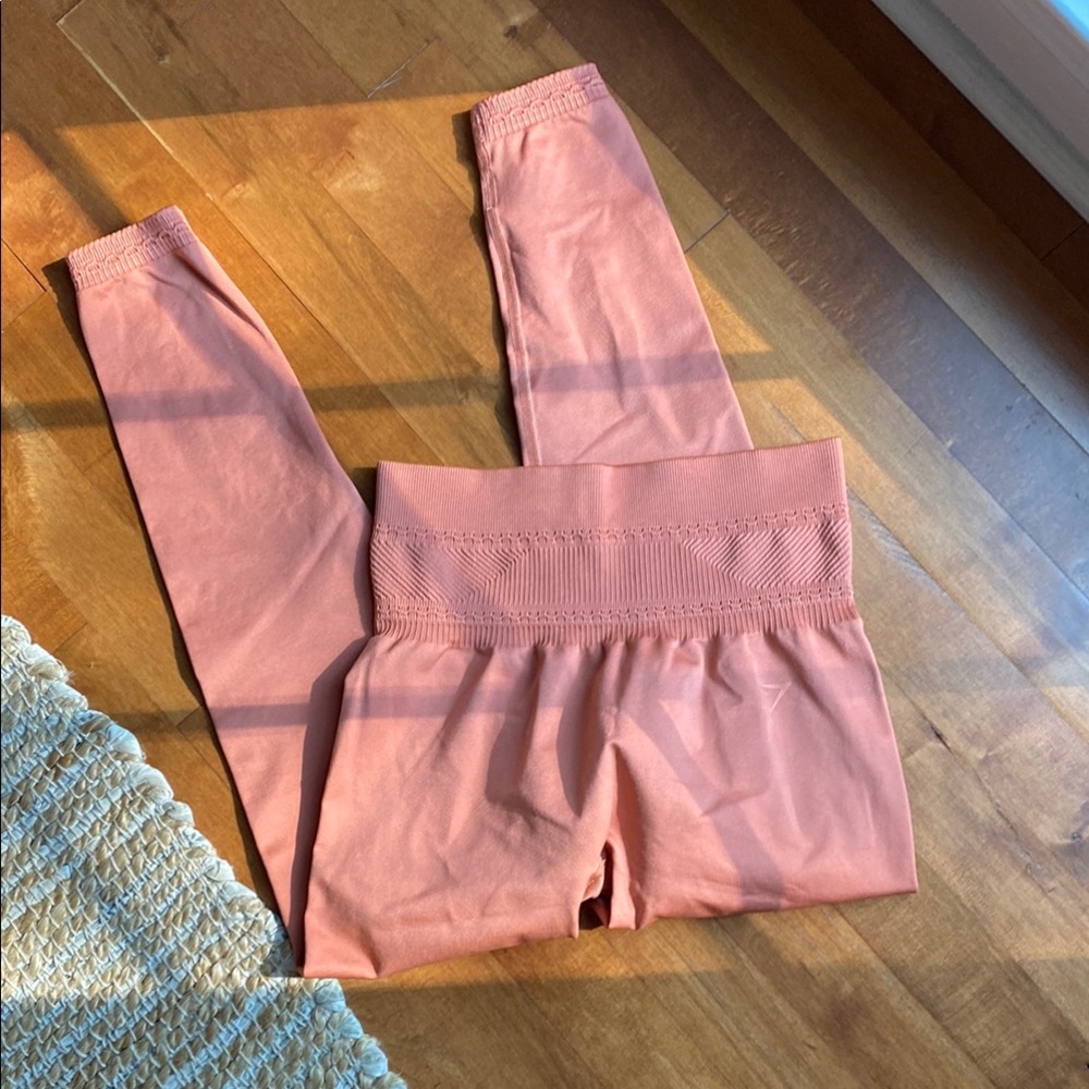 Gymshark Pink Leggings High-Waisted Seamless